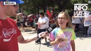Watch a kid call an <i>Infowars</i> host “a fucking idiot”<em></em>